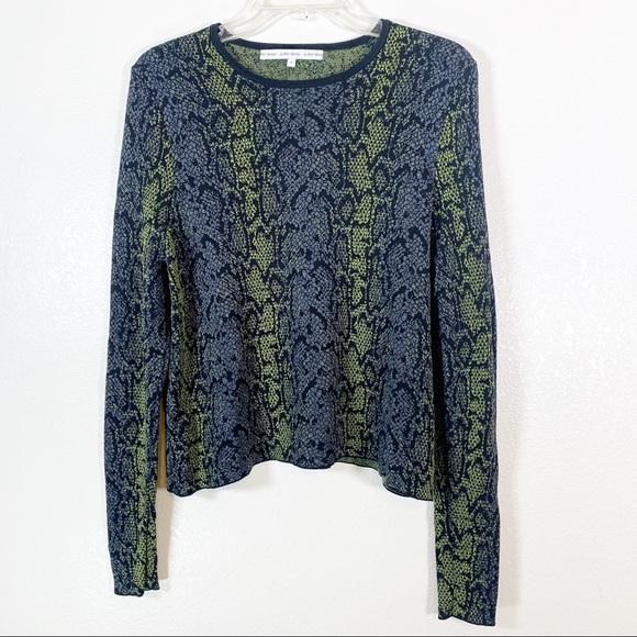 & Other Stories Sweaters - & Other Stories Snake/Reptile Print Sweater Size S